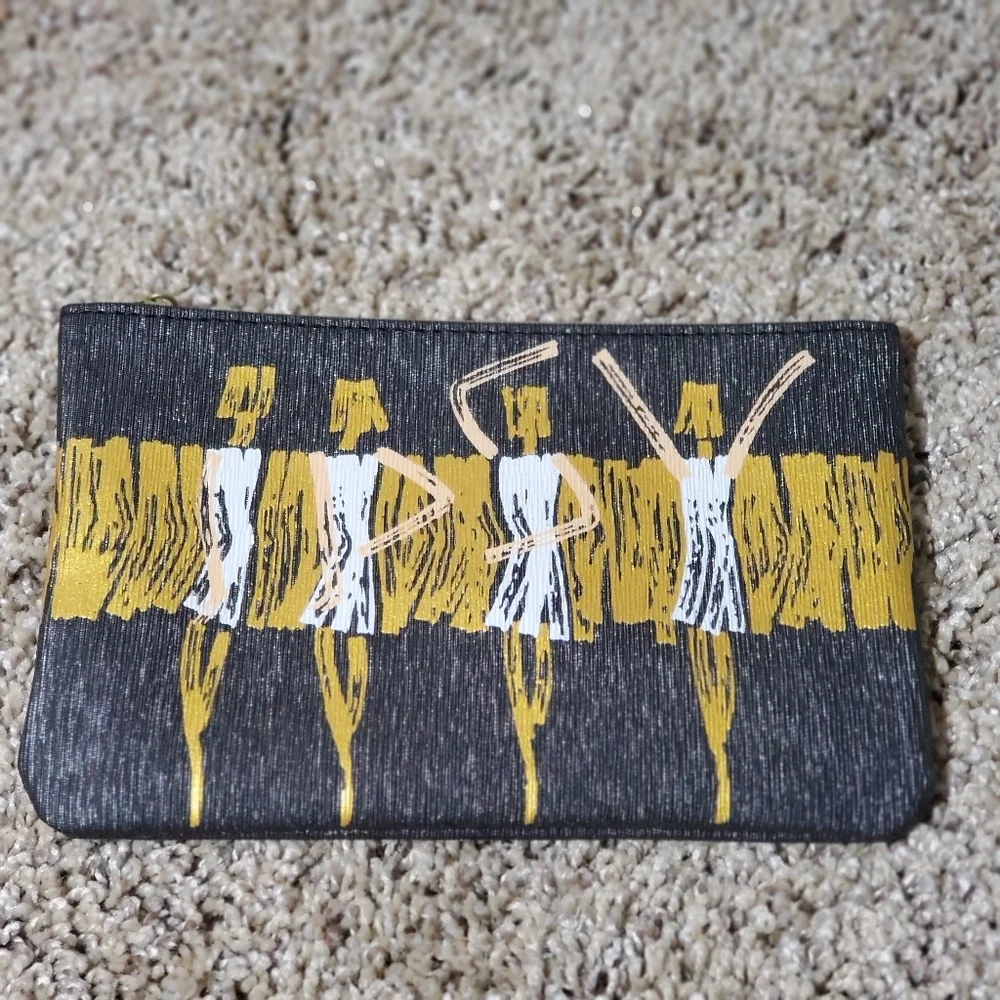 Ipsy Girl Dancing Cosmetic/Miscellaneous Bag